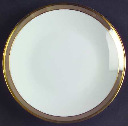 Corona Taupe Bread & Butter Plate