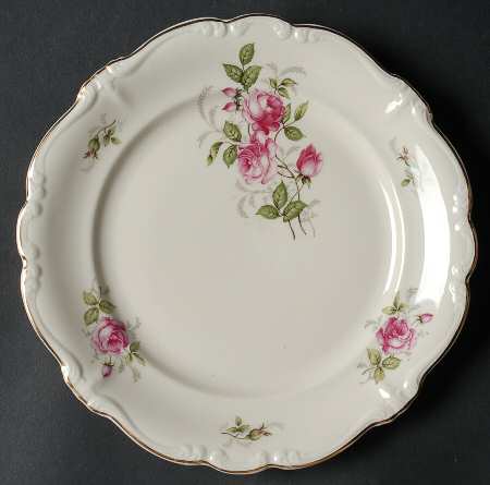 Courtship Luncheon Plate