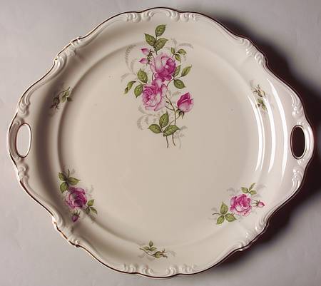Courtship Handled Cake Plate