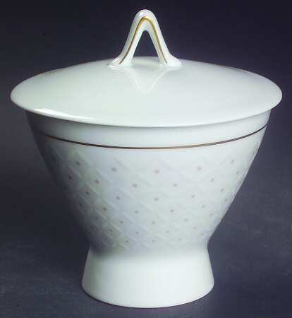 Crown Jewel Sugar Bowl & Lid