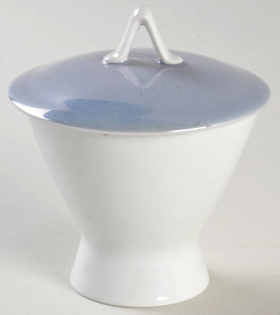 Crystalline Blue Mini Sugar Bowl & Lid