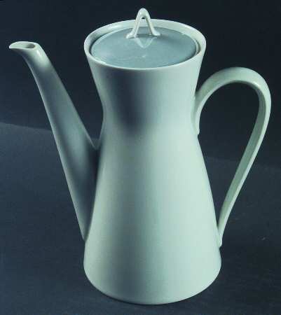 Crystalline Blue Coffee Pot & Lid
