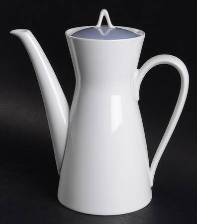 Crystalline Blue Coffee Pot & Lid