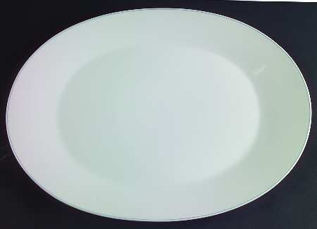 Crystalline Blue 15" Oval Serving Platter