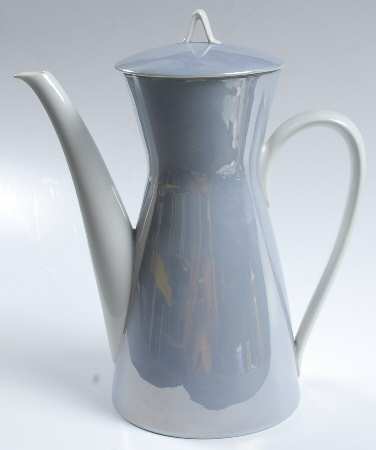 Crystalline Blue Coffee Pot & Lid