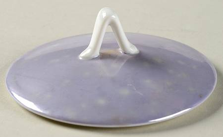 Crystalline Blue Lid for Sugar Bowl