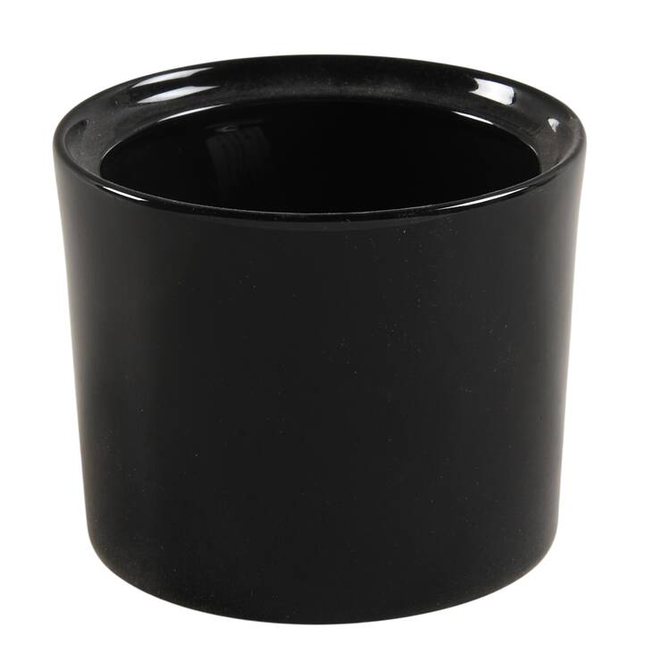 Cupola Black Mini Sugar Bowl No Lid
