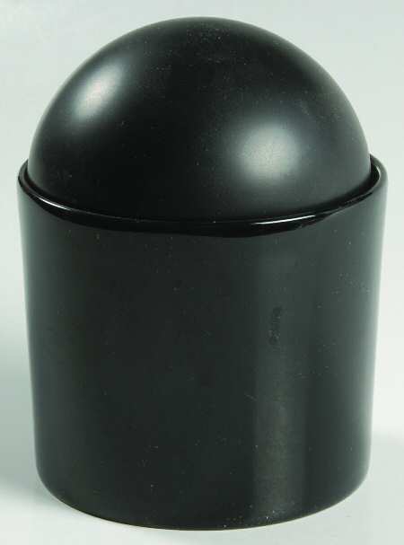 Cupola Black Sugar Bowl & Lid