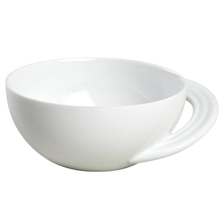Cupola White Flat Cup