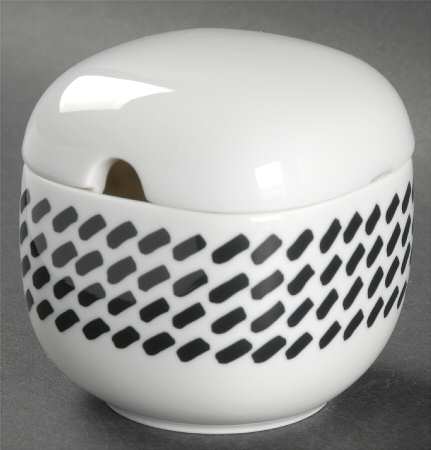 Day & Night Sugar Bowl & Lid