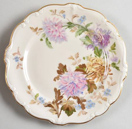 Daphne (Pompadour) Dessert/Pie Plate