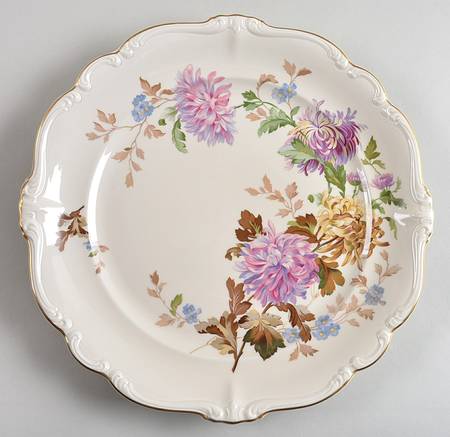Daphne (Pompadour) 13" Chop Plate (Round Platter)