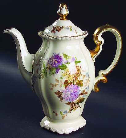 Daphne (Pompadour) Coffee Pot & Lid