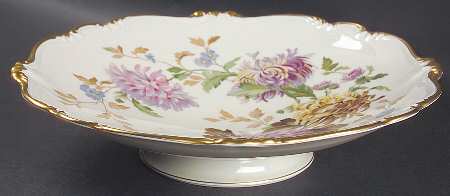 Daphne (Pompadour) Round Compote (Height X Width)