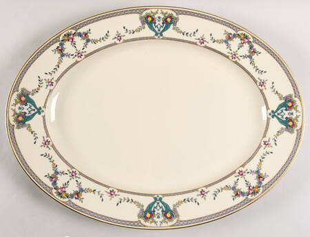 Daphne 17" Oval Serving Platter