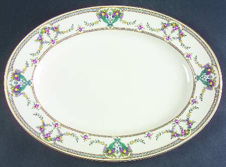 Daphne 15" Oval Serving Platter