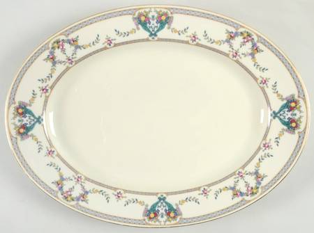 Daphne 14" Oval Serving Platter