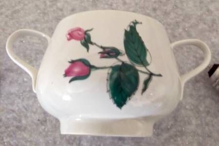 Darling Rose Sugar Bowl No Lid