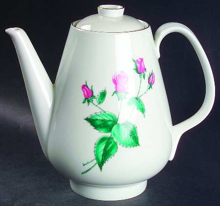 Darling Rose Coffee Pot & Lid