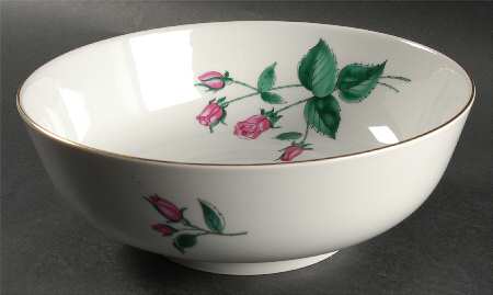 Darling Rose 9" Round Vegetable Bowl