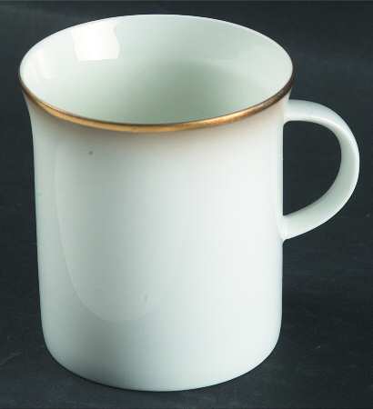 Dawn (Gold Trim) Flat Cup