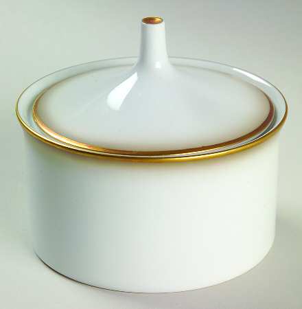 Dawn (Gold Trim) Sugar Bowl & Lid