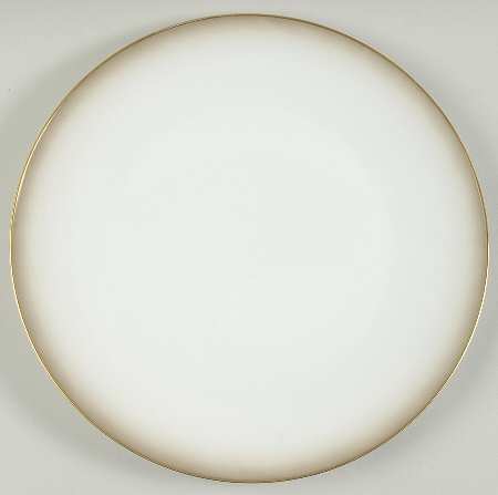 Dawn (Gold Trim) 11" Chop Plate (Round Platter)