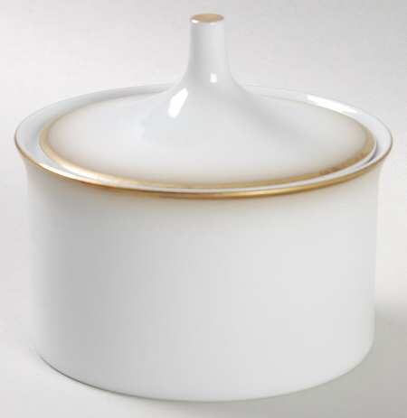 Dawn (Gold Trim) Mini Sugar Bowl & Lid