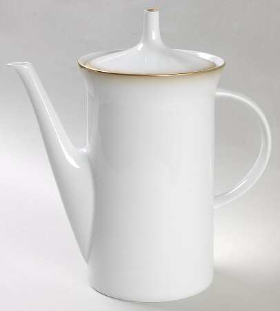 Dawn (Gold Trim) Coffee Pot & Lid