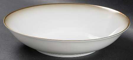 Dawn (Gold Trim) Coupe Soup Bowl