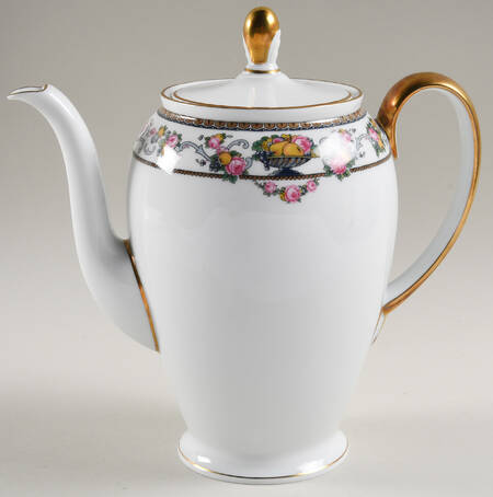 Della Robbia Coffee Pot & Lid