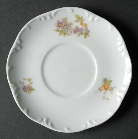 Desiree (Classic Rose Collection, Rim) Saucer for Demitasse Cup