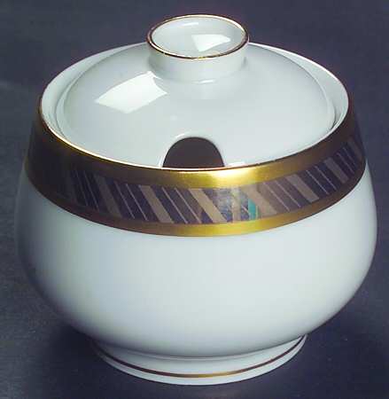 Desiree (Coupe Shape) Mustard Jar & Lid
