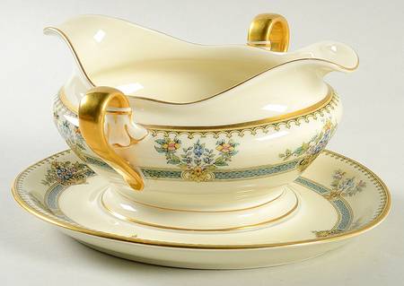 Devonshire Gravy Boat with Attached Underplate