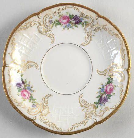 Diplomat (Center Gold) Saucer for Cream Soup Bowl
