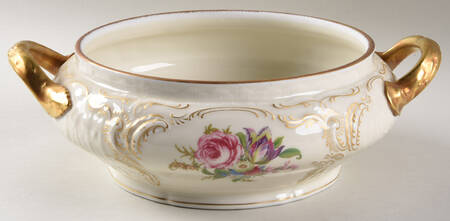 Diplomat (Center Gold) Round Vegetable No Lid