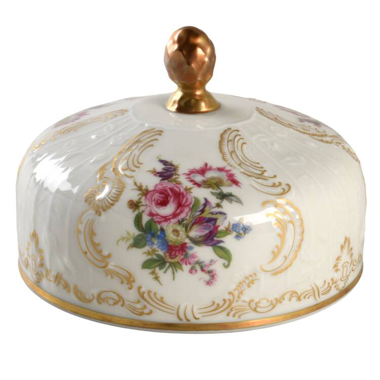 Diplomat (Center Gold) Lid for Round Butter