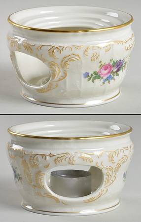 Diplomat (Center Gold) China Warmer Stand