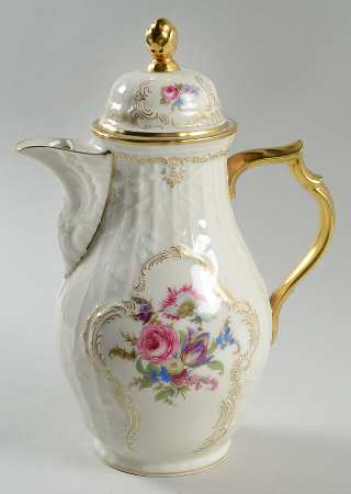 Diplomat (Center Gold) Small Coffee Pot & Lid