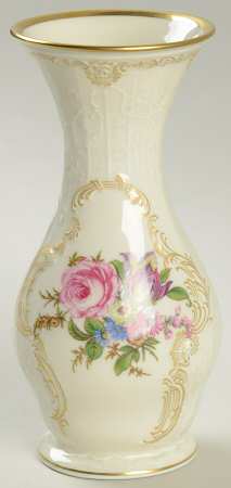 Diplomat (Center Gold) 6" Vase