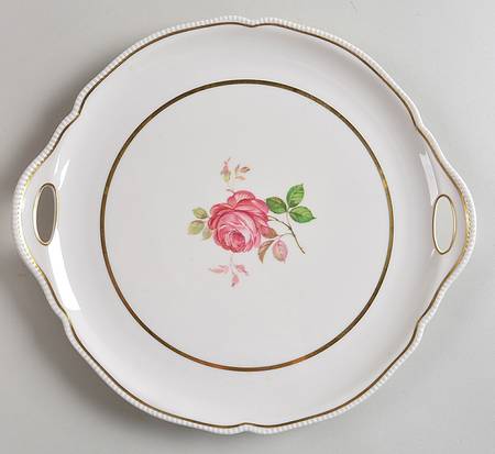 Dolly Madison Handled Cake Plate
