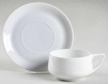 Donatello Flat Cup & Saucer Set