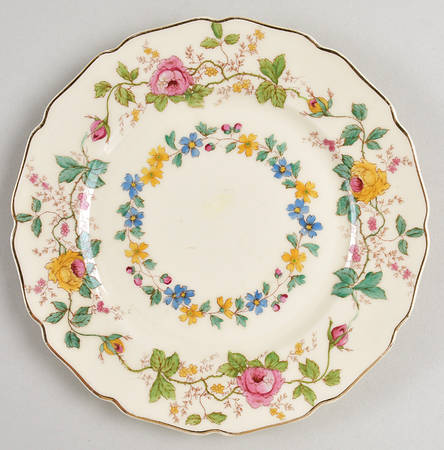 Dolly Vardon Salad Plate