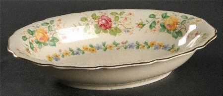 Dolly Vardon 10" Oval Vegetable Bowl