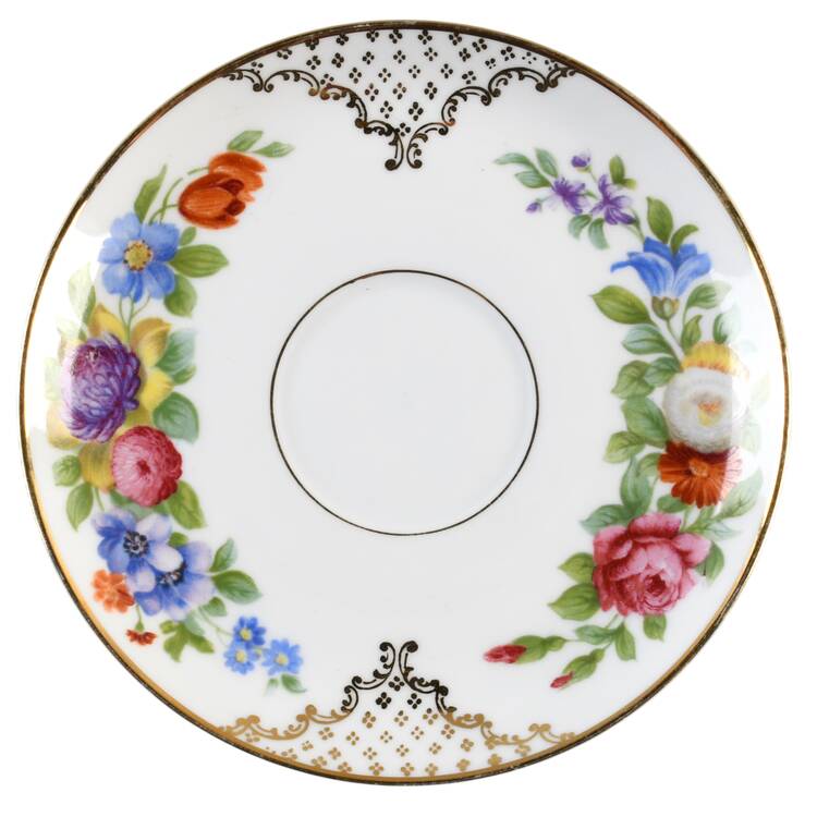 The Dresden Saucer for Flat Cup