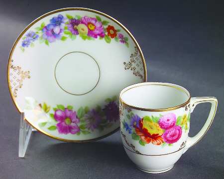 The Dresden Flat Demitasse Cup & Saucer Set