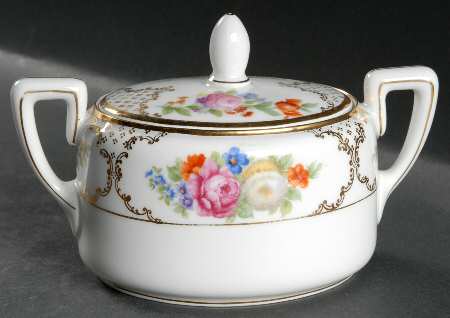 The Dresden Sugar Bowl & Lid