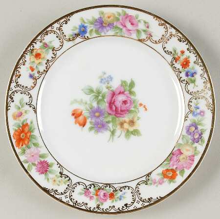 The Dresden Bread & Butter Plate