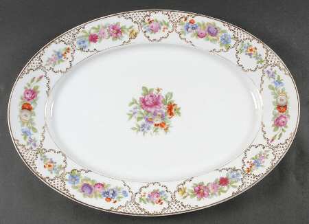 The Dresden 17" Oval Serving Platter