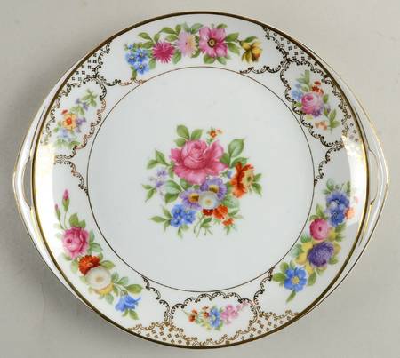 The Dresden Handled Cake Plate